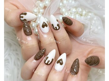 ラメール(La mer)/バレンタインネイル