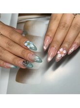 アリュール アンド エテルノ 小山店(Allure & ETERNO)/フラワーネイル