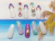 ネイルサロン キーズ(Keys)の雰囲気（【初回オフ無料】summer nail☆ ¥6980）