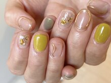ネイルズ ララ(nails Lala)/ピスタチオネイル