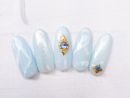 大理石ネイル