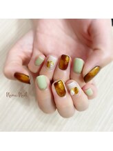 ナナネイル(Nana.Nail)/べっ甲ネイル☆