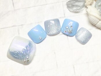 アルセア 上野御徒町店(Alcea)/マーメイド 人魚のしっぽネイル