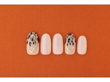 エムスラッシュネイル 本牧店(M SLASH)/レオパード柄ネイル