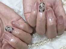 ハニービービー(Honey Bee Bee)/大人牛がらネイル