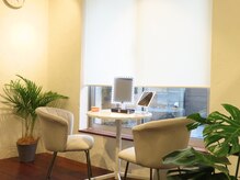 ゆっくりできるカウンセリングルーム