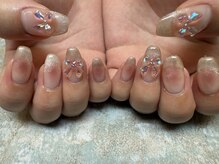 アダマスネイル(ADAMAS Nail)/マグネットチーク&リボン