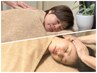 【顔も体も同時に】ヘッド＋全身調整リンパ＋小顔矯正 80分