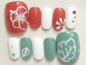 カラ ネイル 中津店(calla nail)/夏がもうすぐ