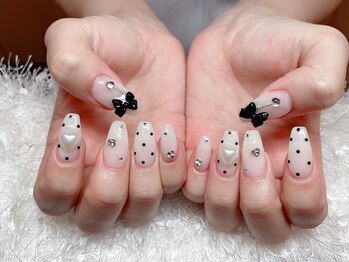 レアネイル 新宿(le'a nail)/ドットネイル
