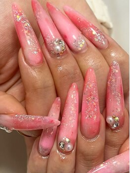 長さ出しのできるサロン