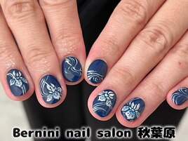 秋葉原ネイル/手描きネイル/銀座