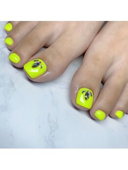 【フット】2本アート