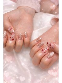 定額Aコース 春ネイル