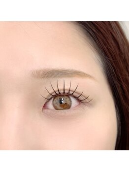 クイックアイラッシュ 池袋店(Quick eyelash)の写真/大人気のオールブラウンエクステで透明感のある目元へ☆カラーエクステで気分上がる☆
