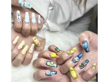 プー(Puu)の写真/流行に敏感なオシャレ女性必見☆最旬トレンドネイルは当店にお任せください!何度も見つめたくなる指先に♪