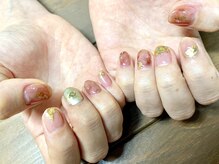 ネイルサロンアンドスクール アイビー(IVY)/透け感+うる艶