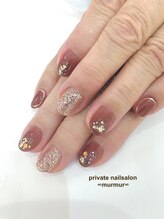 プライベート ネイルサロン マーマ(murmur)/ラメホロネイル