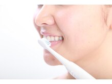 ホワイトニングバー 金沢フォーラス店/◇仕上げの歯磨き