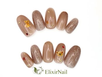 エリクサーネイル 長堀橋(Elixir Nail)/定額aシンプル/クーポン使用