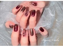 ネイルつけ放題メニュー【持ち込み画像/ワンカラー/シンプル】