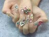 ★人気★【スカルプ or チップ】 つけ放題コース★¥15500