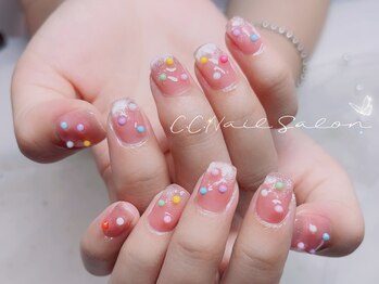 シーシーネイルサロン 池袋(C.C.Nail salon)/ワンアクセントネイル