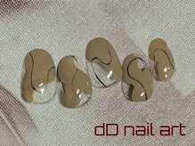 ディーディーネイルアート(dD nail art)/speedアートコース¥5,500