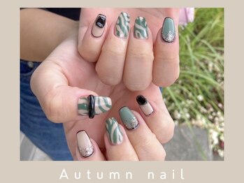トップネイル ハママツ(TOP NAIL HAMAMATHU)/秋個性派ネイル！