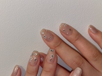 ヴィコ 名古屋栄(vico)/ビジューネイル/@vico_ktgw