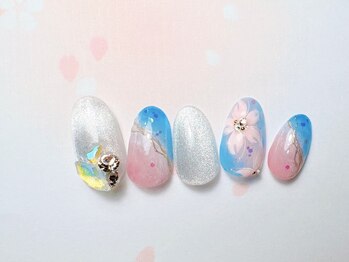 ギャザーパーティー 目白店(gatherparty)/2025シーズン【梅・桜ネイル】