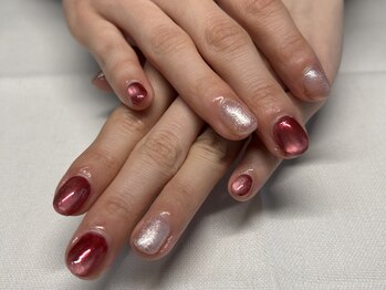 ライズ(RISE)/マグネット×フラッシュネイル