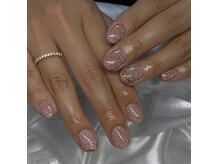 アイネイル 高幡不動(Ai Nail)の雰囲気（Sコース◎さりげなく（アート2本）¥6800）