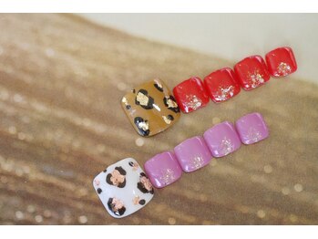 ブリオン 六本松店(Bullion)/レオパードネイル