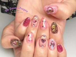 【自爪ネイル】かわいいネイル