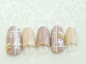 ネイルサロン ハース(Hearth)/華やかなジェルネイル☆