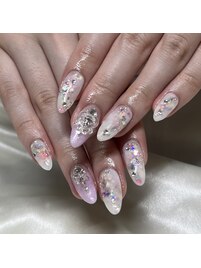 ラメホロニュアンスネイル