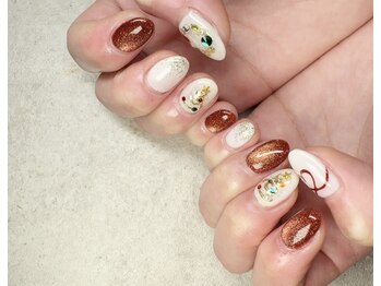 ナナネイル(7.Nail)/クリスマスネイル