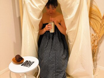 リニュースパ 東川口(RENEW SPA)の写真/【サウナ好き必見★】本格タイ伝統ハーブ蒸しでととのう体験♪じんわり芯から温まり心地よい発汗でスッキリ