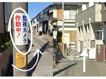 ルアナ(Luana)/駅からサロンまで6 小顔