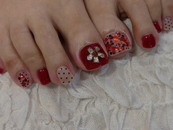 アイネイルズ 渋谷店(I nails)の写真/【初回オフ無料☆FOOT★デザイン相談コース☆7100～】再来オフ代別途[渋谷]