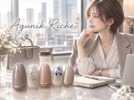 【押し花ネイル】