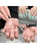 【Hand】ワンカラー(ラメも◎!) ¥6,500