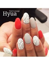 ネイルラウンジ ヒュア(Nail Lounge Hyua)/【写真持込】ぷっくりレース