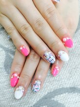 エムアイネイル(MI nail)/ジェルアートつけ放題¥8200