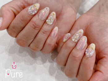 ピュア(Pure)/クリスマスネイル