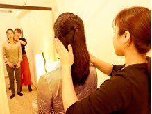 玉兎(Gyokuto)/全身鏡で歪みチェック☆