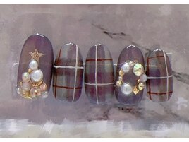 キラキラクリスマスネイル ¥8800