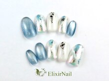 エリクサーネイル 神田(Elixir Nail)/シンプル / クーポン使用
