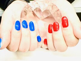 赤！と青！のアシメ★